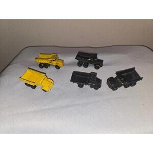 Vintage dump truck matchbox car bundle